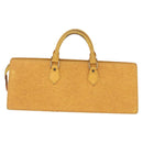 LOUIS VUITTON Epi Sac Triangle Hand Bag Yellow M52099 LV Auth 195279-2