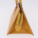 LOUIS VUITTON Epi Sac Triangle Hand Bag Yellow M52099 LV Auth 195279-3