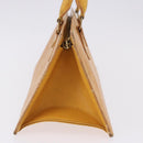 LOUIS VUITTON Epi Sac Triangle Hand Bag Yellow M52099 LV Auth 195279-4