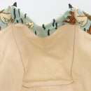 LOEWE Tote Bag Canvas Paula's Ibiza Collaboration Light Blue Silver Auth 195281A-19