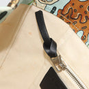 LOEWE Tote Bag Canvas Paula's Ibiza Collaboration Light Blue Silver Auth 195281A-21