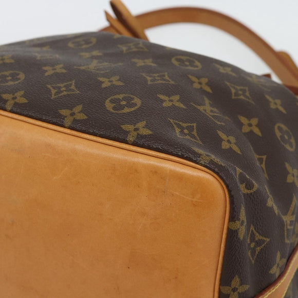 LOUIS VUITTON Monogram Petit Noe Shoulder Bag M42226 LV Auth 195284V
