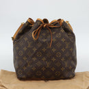 LOUIS VUITTON Monogram Petit Noe Shoulder Bag M42226 LV Auth 195284V-12