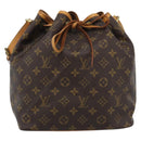 LOUIS VUITTON Monogram Petit Noe Shoulder Bag M42226 LV Auth 195284V-13