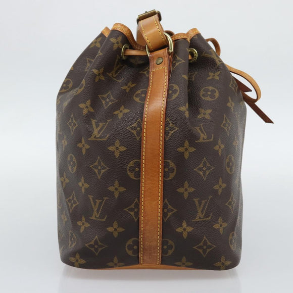 LOUIS VUITTON Monogram Petit Noe Shoulder Bag M42226 LV Auth 195284V