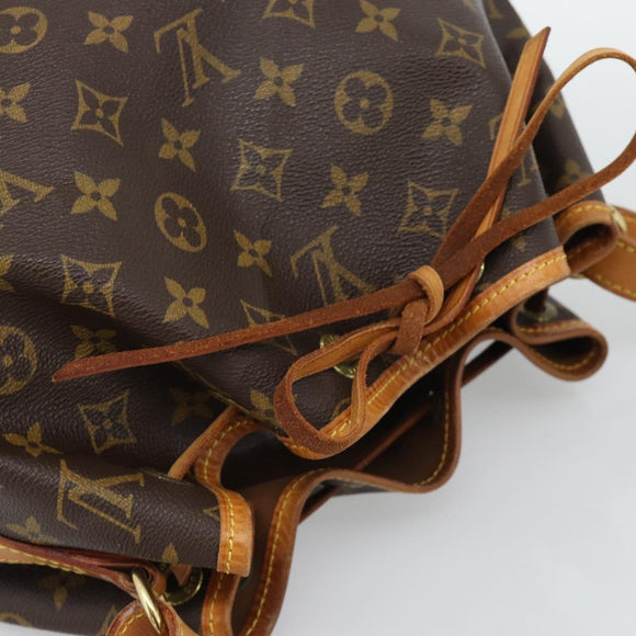 LOUIS VUITTON Monogram Petit Noe Shoulder Bag M42226 LV Auth 195284V
