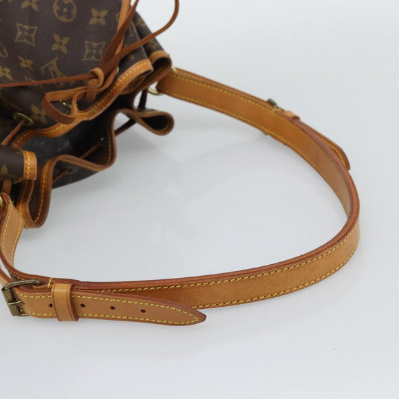 LOUIS VUITTON Monogram Petit Noe Shoulder Bag M42226 LV Auth 195284V