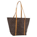 LOUIS VUITTON Monogram Sac Shopping GM Tote Bag M51110 LV Auth 195285A-1