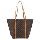 LOUIS VUITTON Monogram Sac Shopping GM Tote Bag M51110 LV Auth 195285A-13