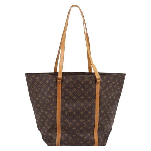 LOUIS VUITTON Monogram Sac Shopping GM Tote Bag M51110 LV Auth 195285A