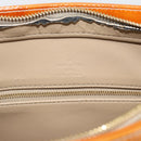 LOUIS VUITTON Monogram Vernis Houston Hand Bag Beige M91004 LV Auth 195288-15