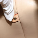 LOUIS VUITTON Monogram Vernis Houston Hand Bag Beige M91004 LV Auth 195288-22
