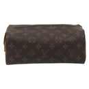 LOUIS VUITTON Trousse Patte Pression Cosmetic Pouch M47636 LV Auth 195289-13
