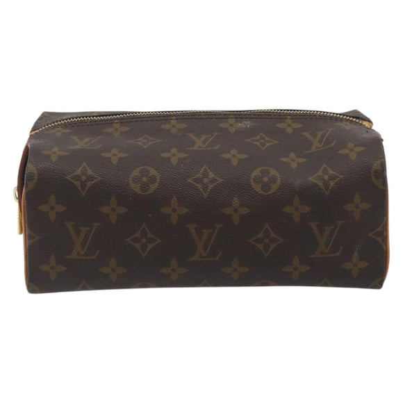 LOUIS VUITTON Trousse Patte Pression Cosmetic Pouch M47636 LV Auth 195289