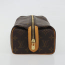 LOUIS VUITTON Trousse Patte Pression Cosmetic Pouch M47636 LV Auth 195289-4