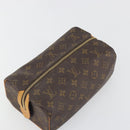 LOUIS VUITTON Trousse Patte Pression Cosmetic Pouch M47636 LV Auth 195289-5