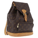 LOUIS VUITTON Monogram Montsouris MM Backpack M51136 LV Auth 195290A-1