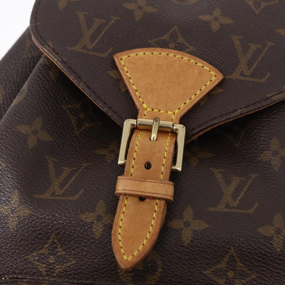 LOUIS VUITTON Monogram Montsouris MM Backpack M51136 LV Auth 195290A