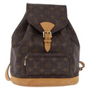 LOUIS VUITTON Monogram Montsouris MM Backpack M51136 LV Auth 195290A-13
