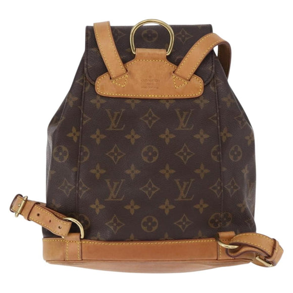 LOUIS VUITTON Monogram Montsouris MM Backpack M51136 LV Auth 195290A
