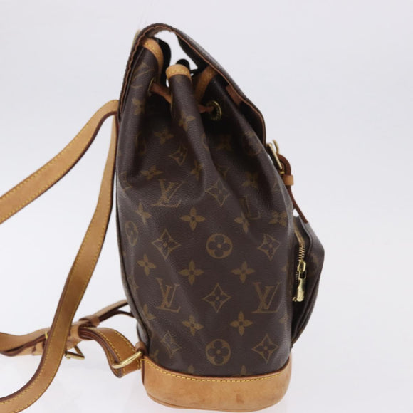 LOUIS VUITTON Monogram Montsouris MM Backpack M51136 LV Auth 195290A
