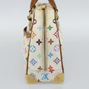 LOUIS VUITTON Monogram Multicolor Trouville Hand Bag White M92663 LV Auth 195291-4