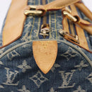 LOUIS VUITTON Monogram Denim Neo Speedy Hand Bag Blue M95019 LV Auth 195293A-18