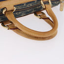 LOUIS VUITTON Monogram Denim Neo Speedy Hand Bag Blue M95019 LV Auth 195293A-8