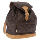 LOUIS VUITTON Monogram Montsouris MM Backpack M51136 LV Auth 195295A-1