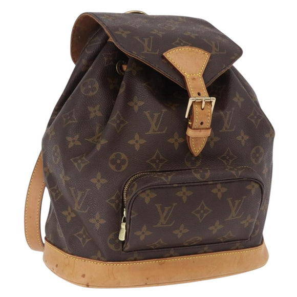 LOUIS VUITTON Monogram Montsouris MM Backpack M51136 LV Auth 195295A