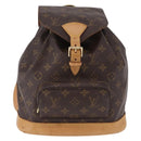 LOUIS VUITTON Monogram Montsouris MM Backpack M51136 LV Auth 195295A-2