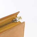 LOUIS VUITTON Epi Sac Triangle Hand Bag Yellow M52099 LV Auth 195299-10