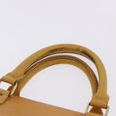 LOUIS VUITTON Epi Sac Triangle Hand Bag Yellow M52099 LV Auth 195299-8