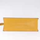 LOUIS VUITTON Epi Sac Triangle Hand Bag Yellow M52099 LV Auth 195299-5