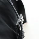 PRADA robot Backpack Nylon Black Silver Auth 195301V-9