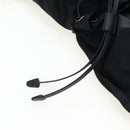 PRADA robot Backpack Nylon Black Silver Auth 195301V-27
