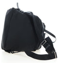 PRADA robot Backpack Nylon Black Silver Auth 195301V-8