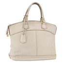 LOUIS VUITTON Suhari Rock It PM Hand Bag White M91887 LV Auth 195302-1
