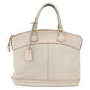 LOUIS VUITTON Suhari Rock It PM Hand Bag White M91887 LV Auth 195302-2