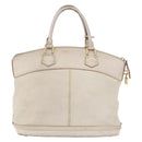 LOUIS VUITTON Suhari Rock It PM Hand Bag White M91887 LV Auth 195302-3