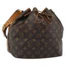 LOUIS VUITTON Monogram Petit Noe Shoulder Bag M42226 LV Auth 195303A-1