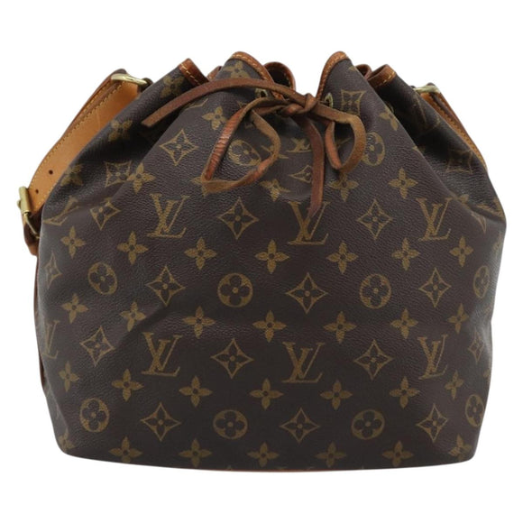 LOUIS VUITTON Monogram Petit Noe Shoulder Bag M42226 LV Auth 195303A