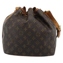 LOUIS VUITTON Monogram Petit Noe Shoulder Bag M42226 LV Auth 195303A-2