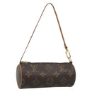 LOUIS VUITTON Monogram Papillon Pouch LV Auth 195304-1