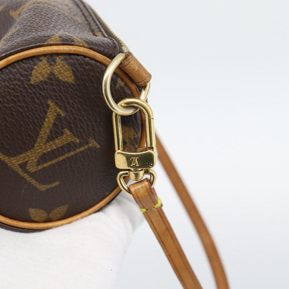 LOUIS VUITTON Monogram Papillon Pouch LV Auth 195304