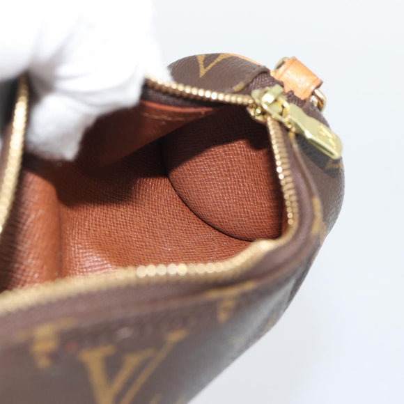 LOUIS VUITTON Monogram Papillon Pouch LV Auth 195304
