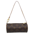 LOUIS VUITTON Monogram Papillon Pouch LV Auth 195304-2