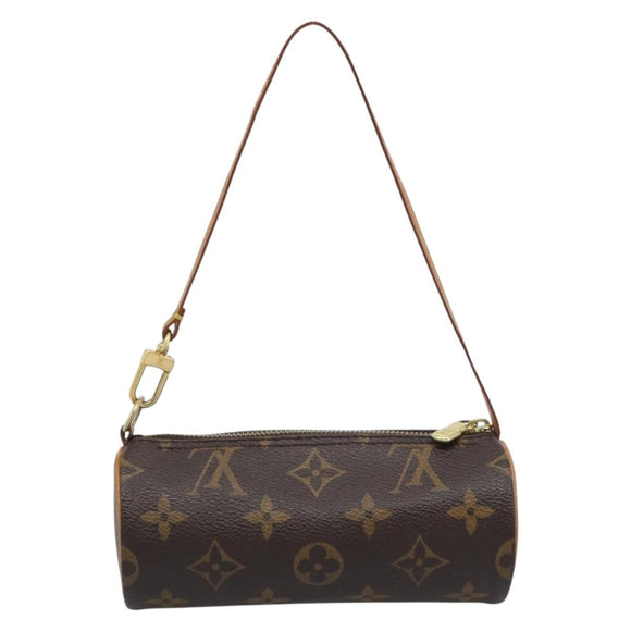 LOUIS VUITTON Monogram Papillon Pouch LV Auth 195304