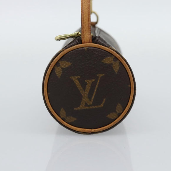 LOUIS VUITTON Monogram Papillon Pouch LV Auth 195304