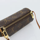 LOUIS VUITTON Monogram Papillon Pouch LV Auth 195304-6